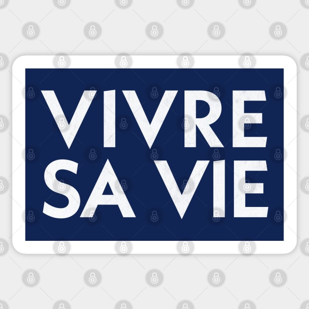 Vivre Sa Vie Sticker by DankFutura